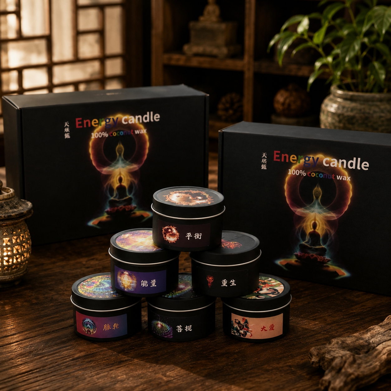 T19 Six Ritual Candles – Standard Set