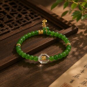 T30 Emerald Heart Bracelet
